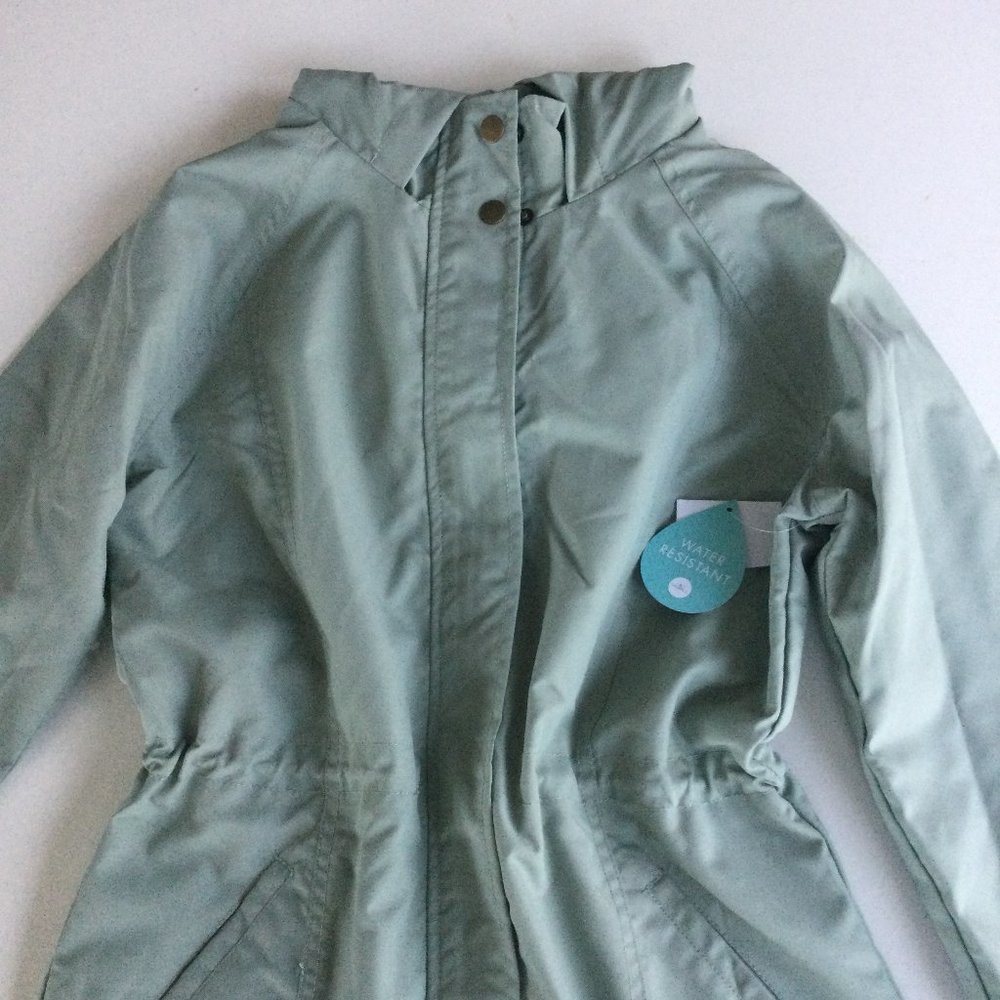 O'Neill Gayle hooded rain jacket.